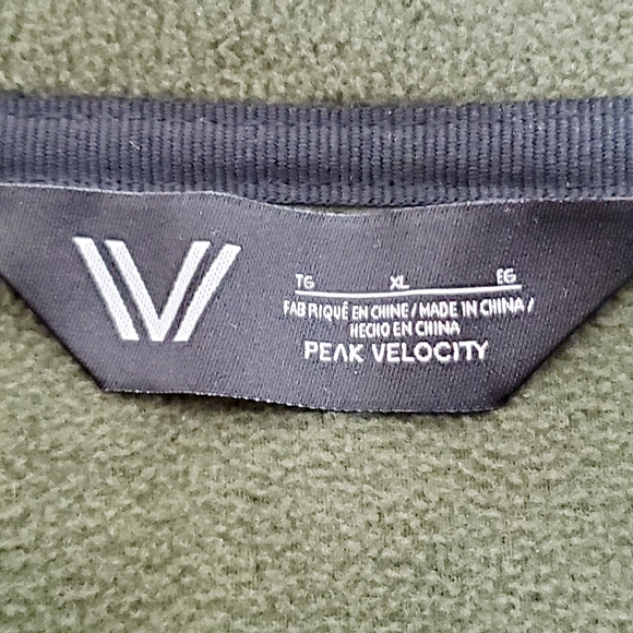 Peak Velocity Men's Fleece Jacket - Picture 7 of 9